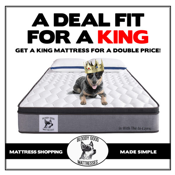 Upgrade to a King Mattress for the Price of a Double – Save $300 Now